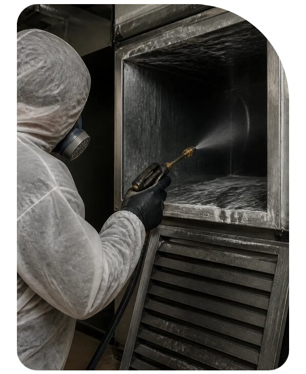 Дезинсекция вентиляции в Минусинске по цене от 3556 р. | Сенат-Мнс